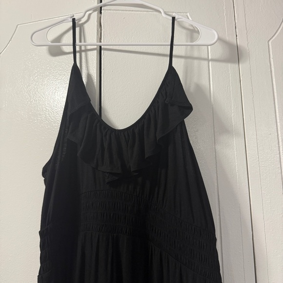 NWT Express Black High Low Maxi Dress - Picture 3 of 11